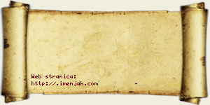 Blaža Nastić vizit kartica